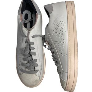 Stylish Gray and Pink Sneakers